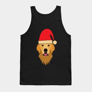 Golden Retriever Christmas Shirt Design Tank Top